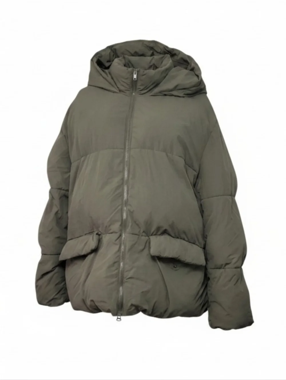 ASOS Design Olive Green Puffer Jacket. Medium.